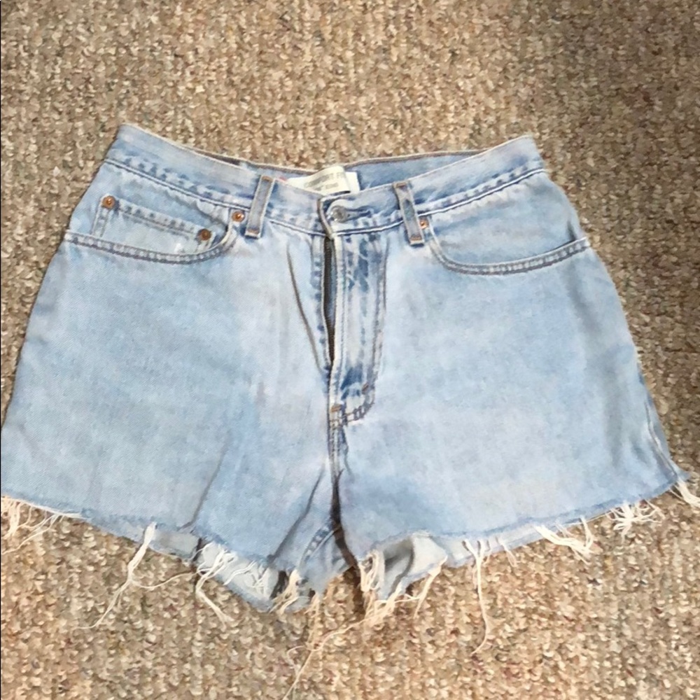 Levi’s Vintage high waisted cutoff shorts